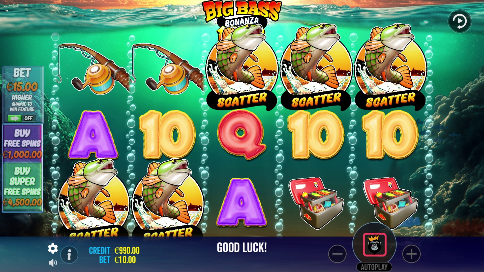 Big Bass Bonanza 1000 - screenshot with slot description 6